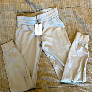 ZYIA Active Heathered Grey Ascend Joggers